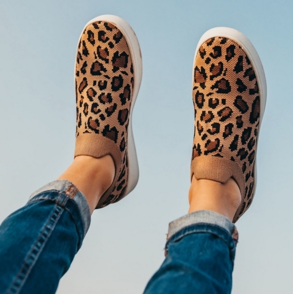 Steve Madden Shoes - Steve Madden Beale Leopard Print Platform Sneakers